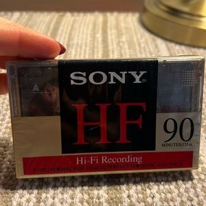 Sony HF 90 Minutes Blank Hi-Fi Recording Cassette Tape